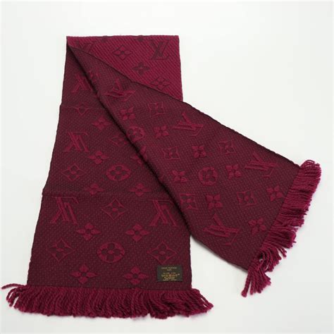 louis vuitton logomania scarf purple|Louis Vuitton logomania scarf review.